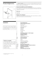 Preview for 2 page of Electrolux MRT18CSHD0 Owner'S Manual