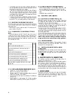 Preview for 10 page of Electrolux N900 Installation, Use And Maintenance Manual