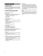 Preview for 14 page of Electrolux N900 Installation, Use And Maintenance Manual