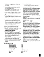 Preview for 5 page of Electrolux NF9000 User Manual