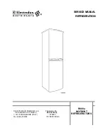 Electrolux NOFROST Series Service Manual preview