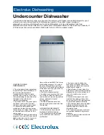 Preview for 1 page of Electrolux NUCA1DDG Technical Data