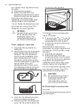 Предварительный просмотр 12 страницы Electrolux OEE5C61Z User Manual