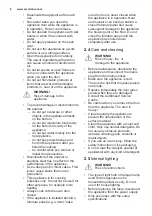 Preview for 6 page of Electrolux OEE5C71X User Manual