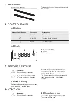 Preview for 8 page of Electrolux OEF5H70V User Manual