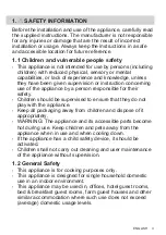 Preview for 3 page of Electrolux OEM3H40TX User Manual