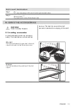 Preview for 13 page of Electrolux OEM3H40TX User Manual