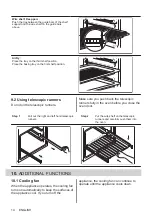 Preview for 14 page of Electrolux OEM3H40TX User Manual