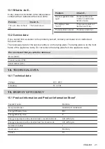 Preview for 21 page of Electrolux OEM3H40TX User Manual