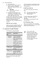 Preview for 20 page of Electrolux OKB8S31X User Manual