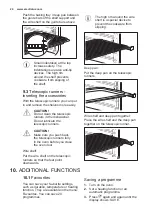 Preview for 24 page of Electrolux OKB8S31X User Manual