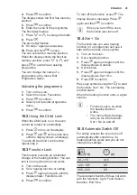 Preview for 25 page of Electrolux OKB8S31X User Manual