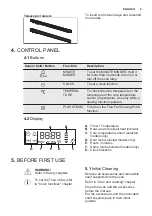 Предварительный просмотр 9 страницы Electrolux OKD6P71X User Manual