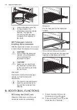 Предварительный просмотр 16 страницы Electrolux OKD6P71X User Manual