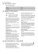 Предварительный просмотр 42 страницы Electrolux OKD6P71X User Manual