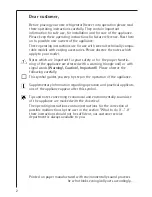 Preview for 2 page of Electrolux OKO-SANTO 1554-6 iU Operating And Installation Instructions