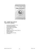 Предварительный просмотр 6 страницы Electrolux OKO_LAVAMAT 80030 Service Manual