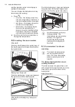 Предварительный просмотр 16 страницы Electrolux OOP740NZ User Manual