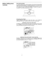 Предварительный просмотр 6 страницы Electrolux Oven Interior Owner'S Manual