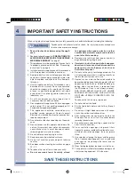 Preview for 4 page of Electrolux Over the Range Microwave Oven Use & Care Manual