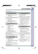 Preview for 21 page of Electrolux Over the Range Microwave Oven Use & Care Manual