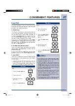 Preview for 27 page of Electrolux Over the Range Microwave Oven Use & Care Manual