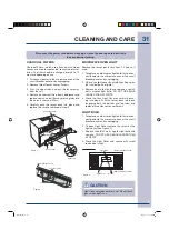 Preview for 31 page of Electrolux Over the Range Microwave Oven Use & Care Manual