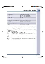 Preview for 33 page of Electrolux Over the Range Microwave Oven Use & Care Manual