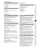 Preview for 69 page of Electrolux Oxygen EAP150 Instruction Book