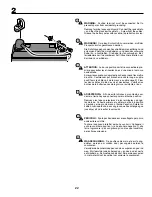 Предварительный просмотр 22 страницы Electrolux P145107PH Instruction Manual