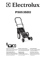 Electrolux P5053SD2 Instruction Manual preview