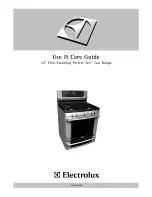 Electrolux Perfect Set Gas Range Use & Care Manual preview