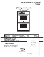 Electrolux PLEB30T8C Factory Parts Catalog preview