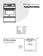 Electrolux PLEF398C Parts Catalog preview