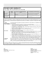 Preview for 10 page of Electrolux PLHV36W7CC Owner'S Manual