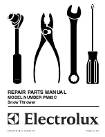 Electrolux PM85C Repair Parts Manual preview