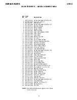 Preview for 9 page of Electrolux PM85C Repair Parts Manual