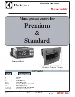 Preview for 1 page of Electrolux Premium Quick Reference Manual