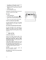 Предварительный просмотр 10 страницы Electrolux PROline EFE503 Operating And Installation Instructions