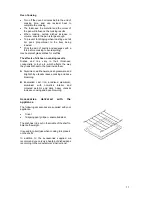 Предварительный просмотр 11 страницы Electrolux PROline EFE503 Operating And Installation Instructions