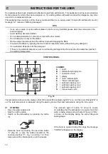 Preview for 10 page of Electrolux PW1EAG User Manual