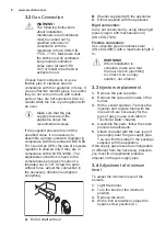 Предварительный просмотр 8 страницы Electrolux PX640UOV User Manual