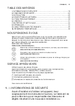 Preview for 19 page of Electrolux PX640UOV User Manual