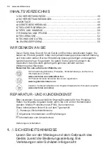 Preview for 38 page of Electrolux PX640UOV User Manual