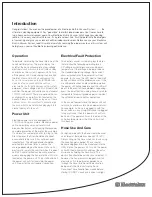 Preview for 5 page of Electrolux Quiet Clean PU3650 Operating And Maintenance Instruction Manual