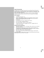 Preview for 5 page of Electrolux Quiet Clean Owner'S Manual