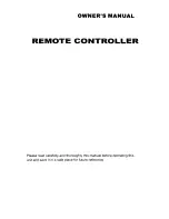Предварительный просмотр 1 страницы Electrolux R51K/BGCE Owner'S Manual