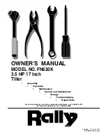 Electrolux Rally FN620K Owner'S Manual preview