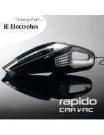 Preview for 1 page of Electrolux RAPIDO CAR VAC Owner'S Manual