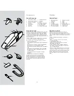 Preview for 38 page of Electrolux RAPIDO CAR VAC Owner'S Manual